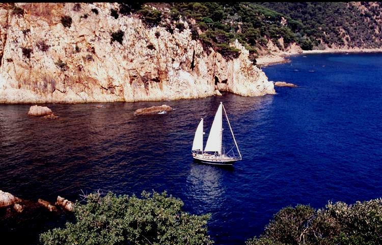 Velero privado en Playa de Aro